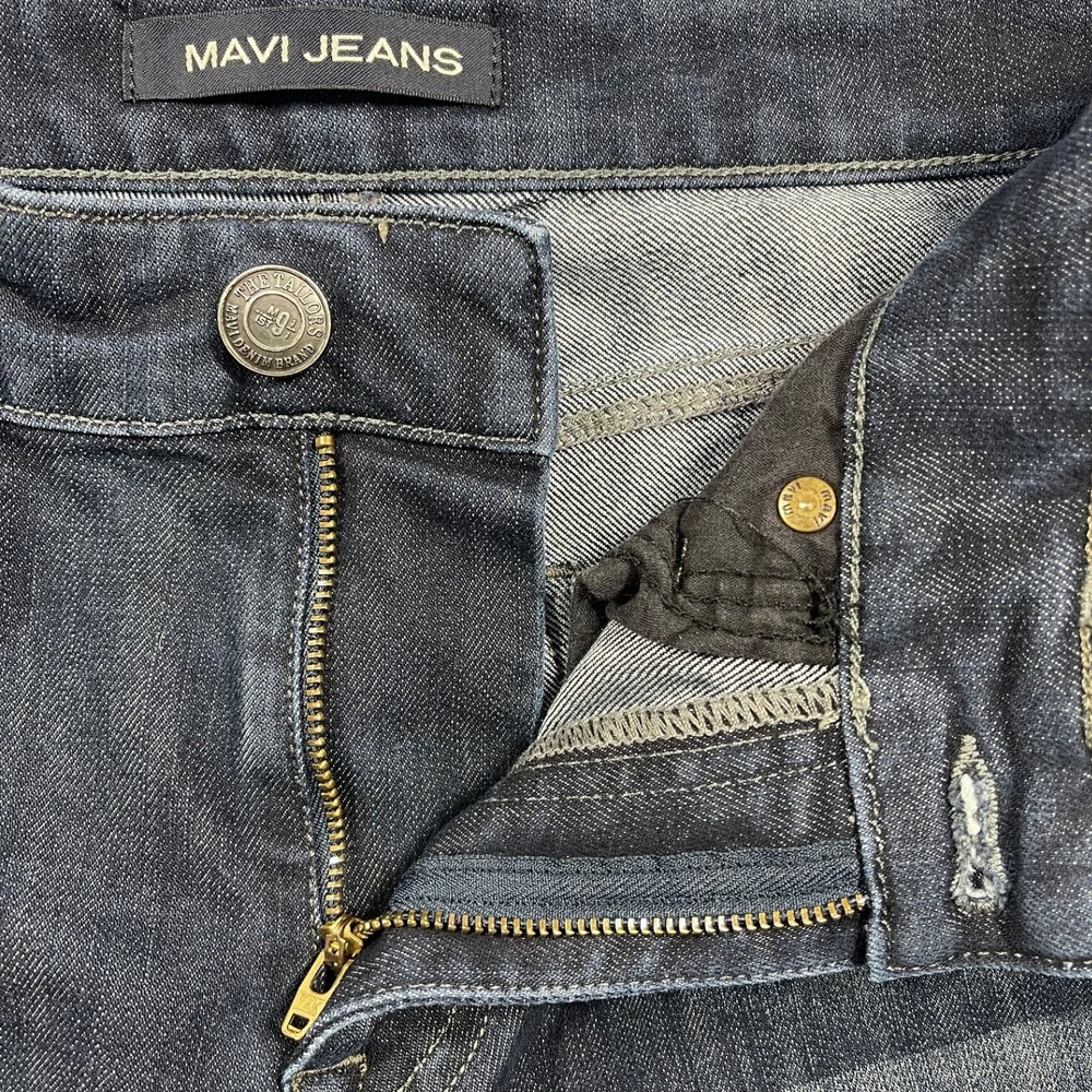 Mavi Jeans Dark Wash Slim Fit Denim Pants Casual Everyday Wear Mens 30x30 - Picture 7 of 11